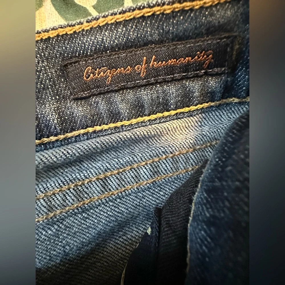 Citizens Of Humanity Dark Blue Flare Jeans - Picture 7 of 7